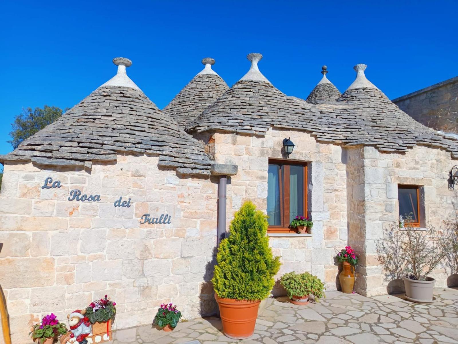 La Rosa Dei Trulli B&B 알베르벨로 외부 사진